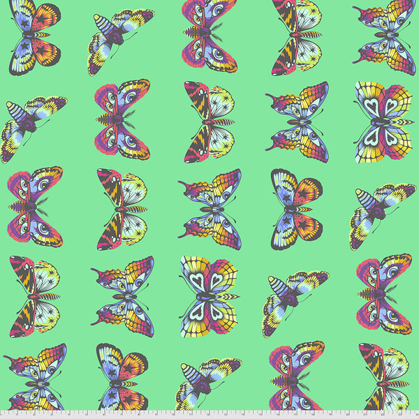 Free Spirit "Tula Pink, Daydreamer“ Butterfly Hugs, Lagoon, Artikelnummer 2643