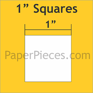 Paper Pieces Quadrat Schablone 1Inch für EPP, Artikelnummer3163